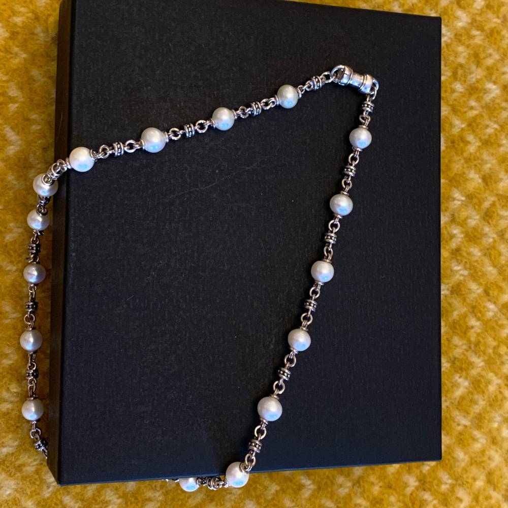 Michael Dawkins Freshwater Pearls and Sterling Silver